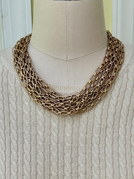 Stannard Jewelry - Donald Stannard Multi Strand Link Necklace